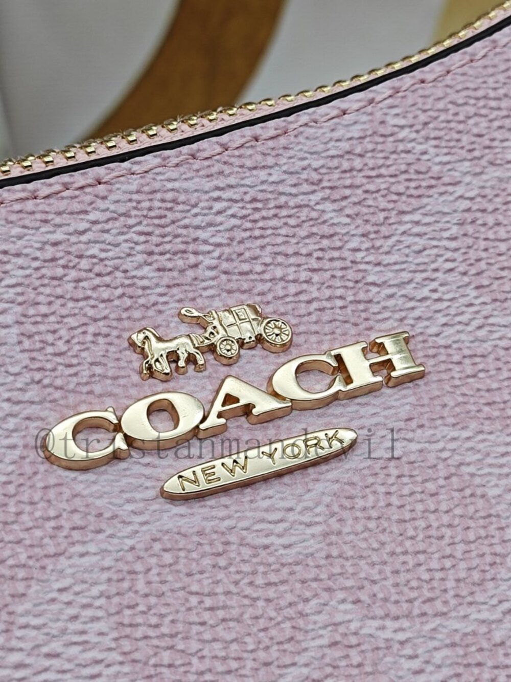 Coach Teri Shoulder Bag In Signature Canvas With Charms - Picture 4 of 11